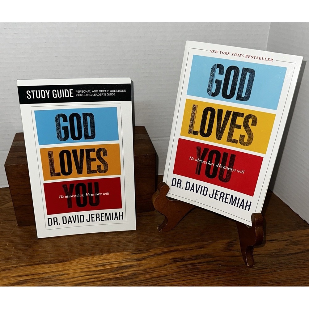 God Loves You: He Always Has-He Always Will PB & Study Guide by David Jeremiah
